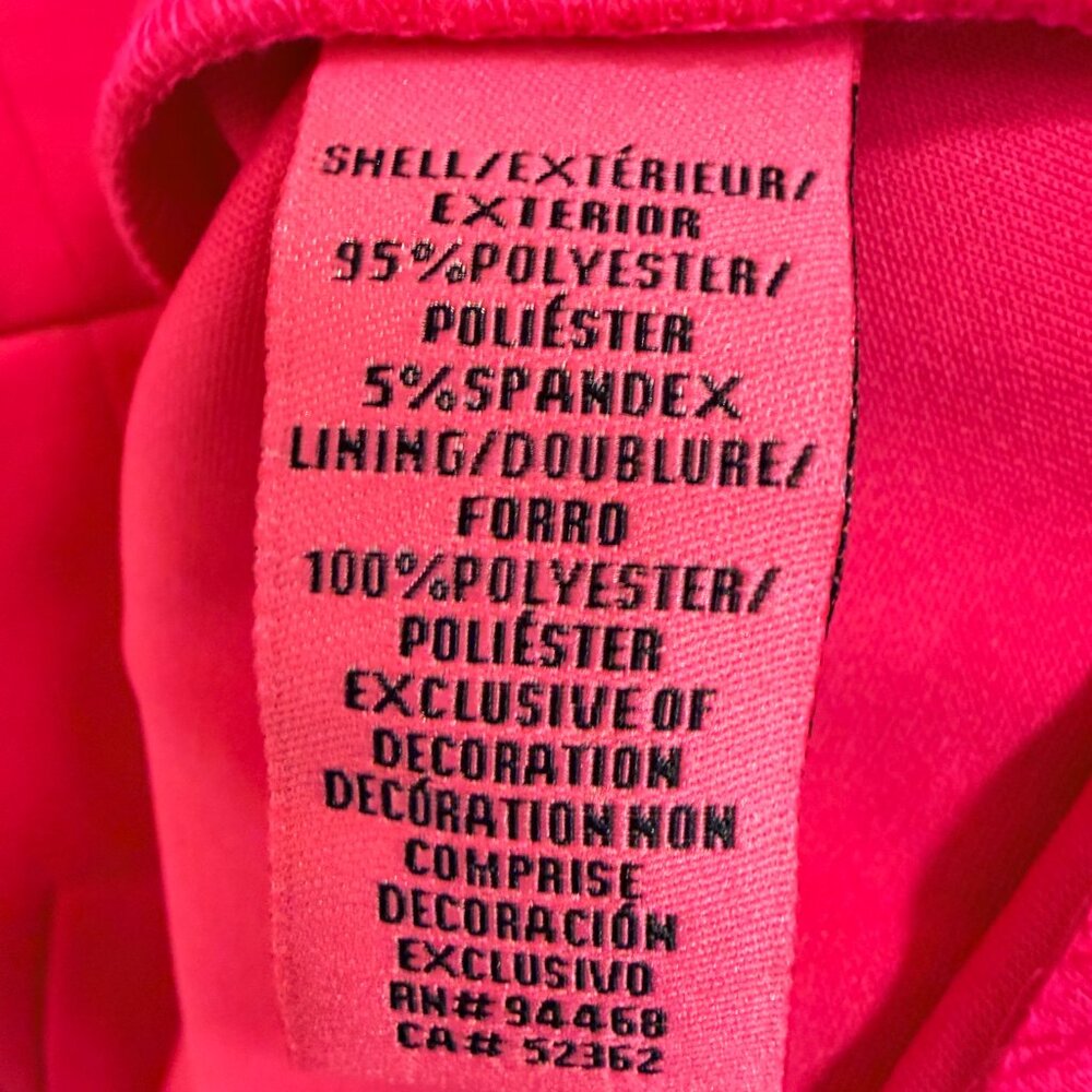 Betsey Johnson Watermelon Pink Sheath Dress Size 6 NWT Jewel Pocket - Picture 8 of 12
